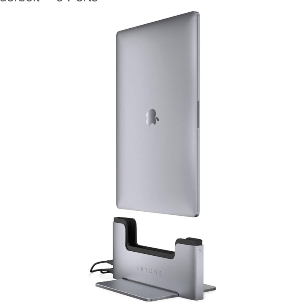 ❤️Brydge Laptop Stand Vertical Docking Station Compatible 15-inch MacBook Pro 2